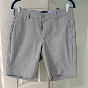 Peter Millar Light Gray Men's Flat Front Shorts